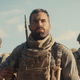 Three of Vanguard's Australian soldiers, stood in the desert.